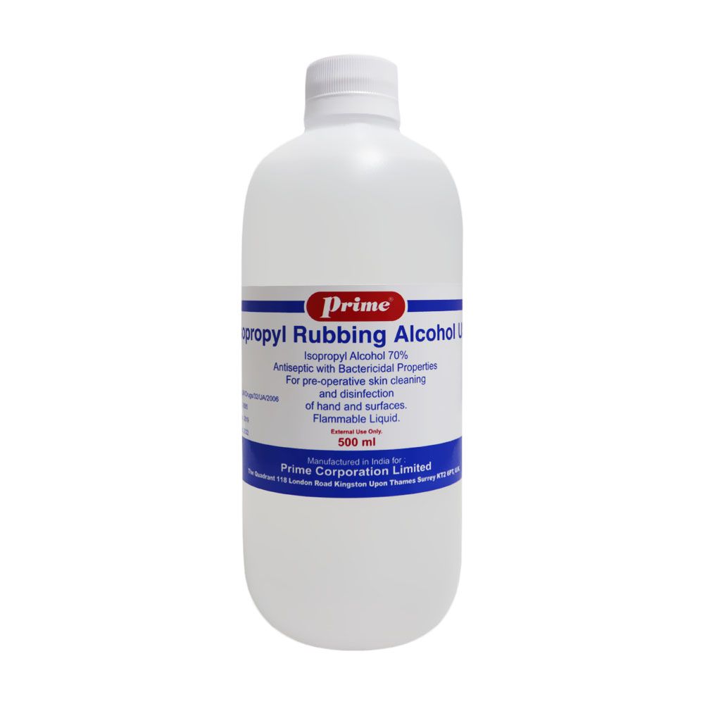 Prime Isopropyl 70% Alcohol 500 mL - Easy Pharmacy LLC