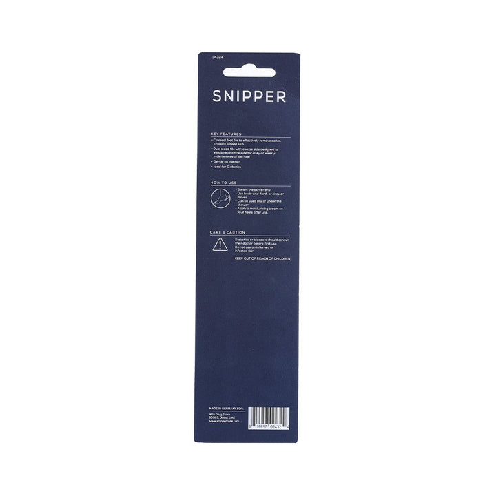 Snipper Diabetic Foot File Fine/Coarse S4324 - Easy Pharmacy LLC