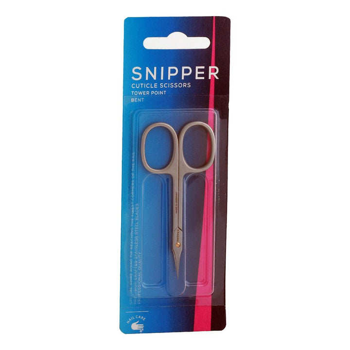 Snipper Cuticle Scissors Tower Point Bent S4355 - Easy Pharmacy LLC