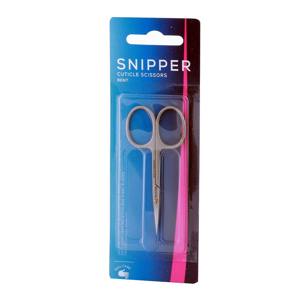 Snipper Cuticle Scissors Bent S4362 - Easy Pharmacy LLC