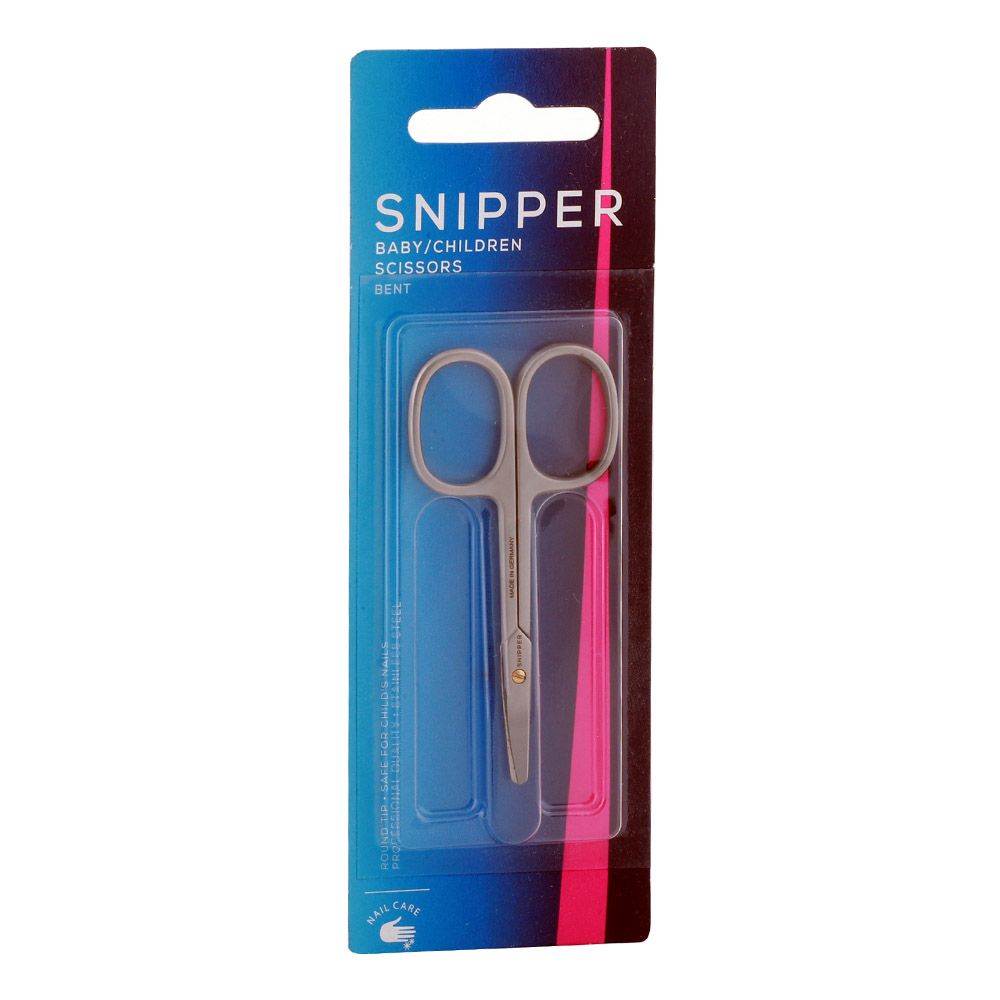 Snipper Baby/Children Scissors Bent S4393 - Easy Pharmacy LLC