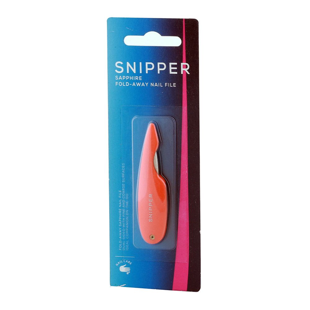 Snipper Sapphire Fold-Away Nail File S4423 - Easy Pharmacy LLC