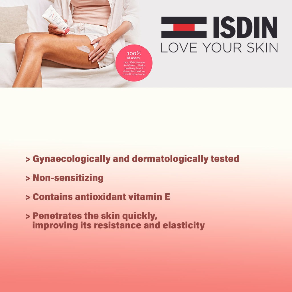 Isdin Woman Anti-stretch Marks Cream 250 mL - Easy Pharmacy LLC
