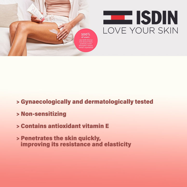 Isdin Woman Anti-stretch Marks Cream 250 mL - Easy Pharmacy LLC