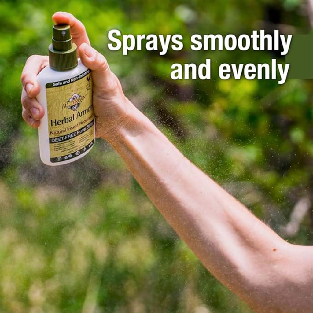 All Terrain Herbal Armor DEET Free Natural Insect Repellant Spray 120ml - Easy Pharmacy LLC