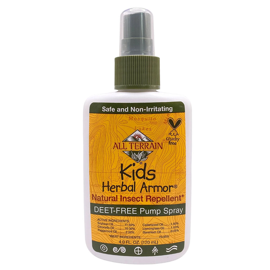 All Terrain Herbal Armor DEET Free Natural Kids Insect Repellant Spray 120ml - Easy Pharmacy LLC