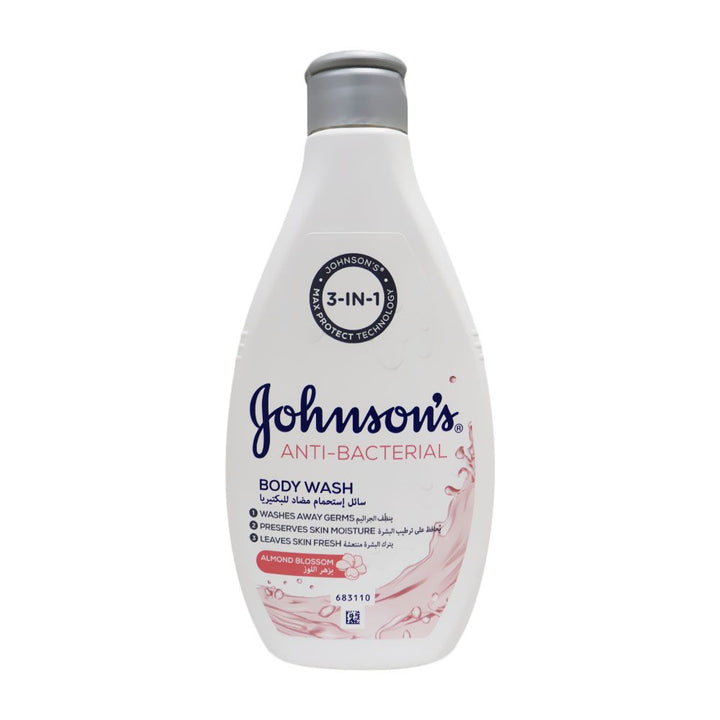 Johnson & Johnson 3 in 1 Antibacterial Almond Blossom Wash 250 mL - Easy Pharmacy LLC