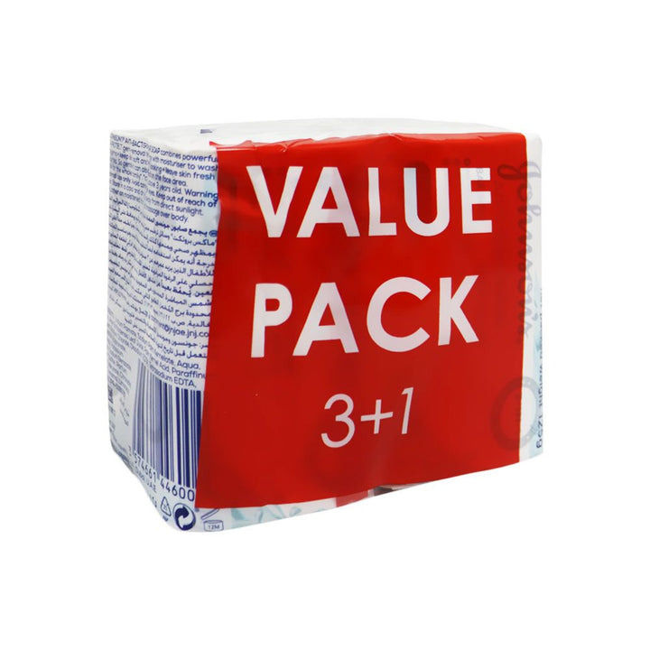 Johnson & Johnson 3 in 1 Antibacterial Sea Salt Bar Soap 125 g 3+1 Value Pack - Easy Pharmacy LLC