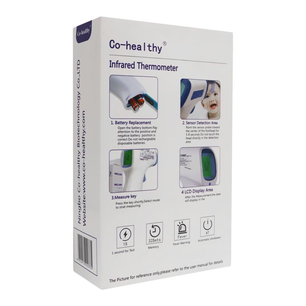 Co-Healthy Infrared Forehead Thermometer GW-100 - Easy Pharmacy LLC