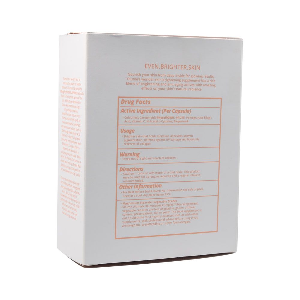 Yllume Ultimate Illuminating Complex Skin Vegi Capsules 30's - Easy Pharmacy LLC