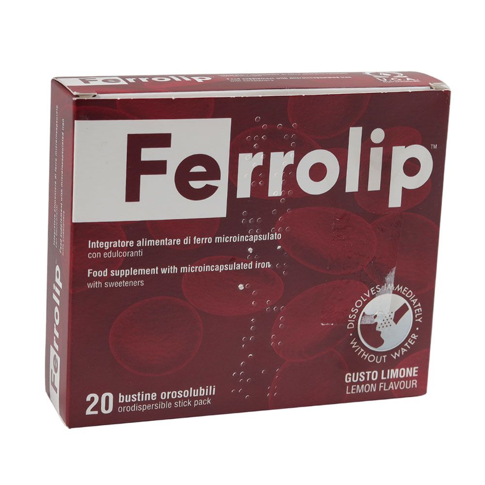 Ferrolip Orodispersible Stick Pack Powder 20's - Easy Pharmacy LLC