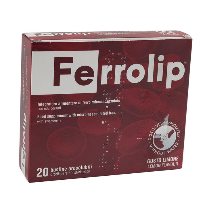 Ferrolip Orodispersible Stick Pack Powder 20's - Easy Pharmacy LLC