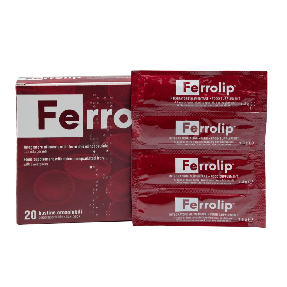 Ferrolip Orodispersible Stick Pack Powder 20's - Easy Pharmacy LLC