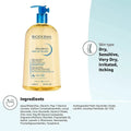 Bioderma Atoderm Nourishing Anti irritation Shower Oil For Irritated And Dry Sensitive Skin 1L