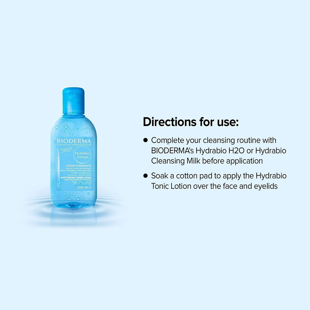 Bioderma Hydrabio Moisturizing Toning Lotion 250 mL - Easy Pharmacy LLC