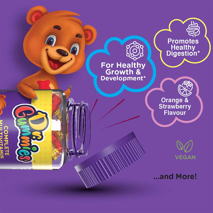 Dr. Gummies Kids Complete Multivitamin Gummies For Overall Wellness, Pack of 60's - Easy Pharmacy LLC