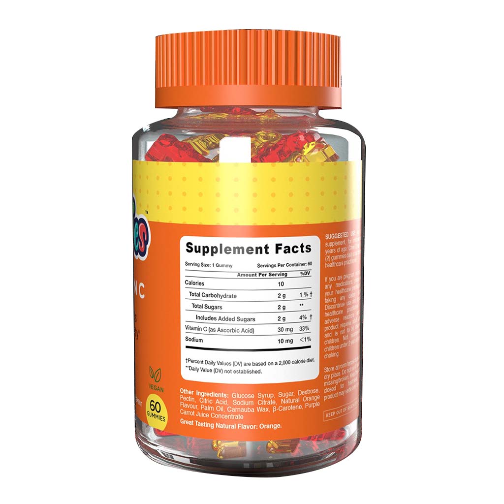 Dr. Gummies Vitamin C Immunity Booster Gummies For Kids, Pack of 60's - Easy Pharmacy LLC