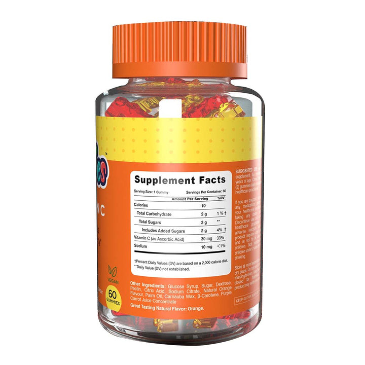 Dr. Gummies Vitamin C Immunity Booster Gummies For Kids, Pack of 60's - Easy Pharmacy LLC