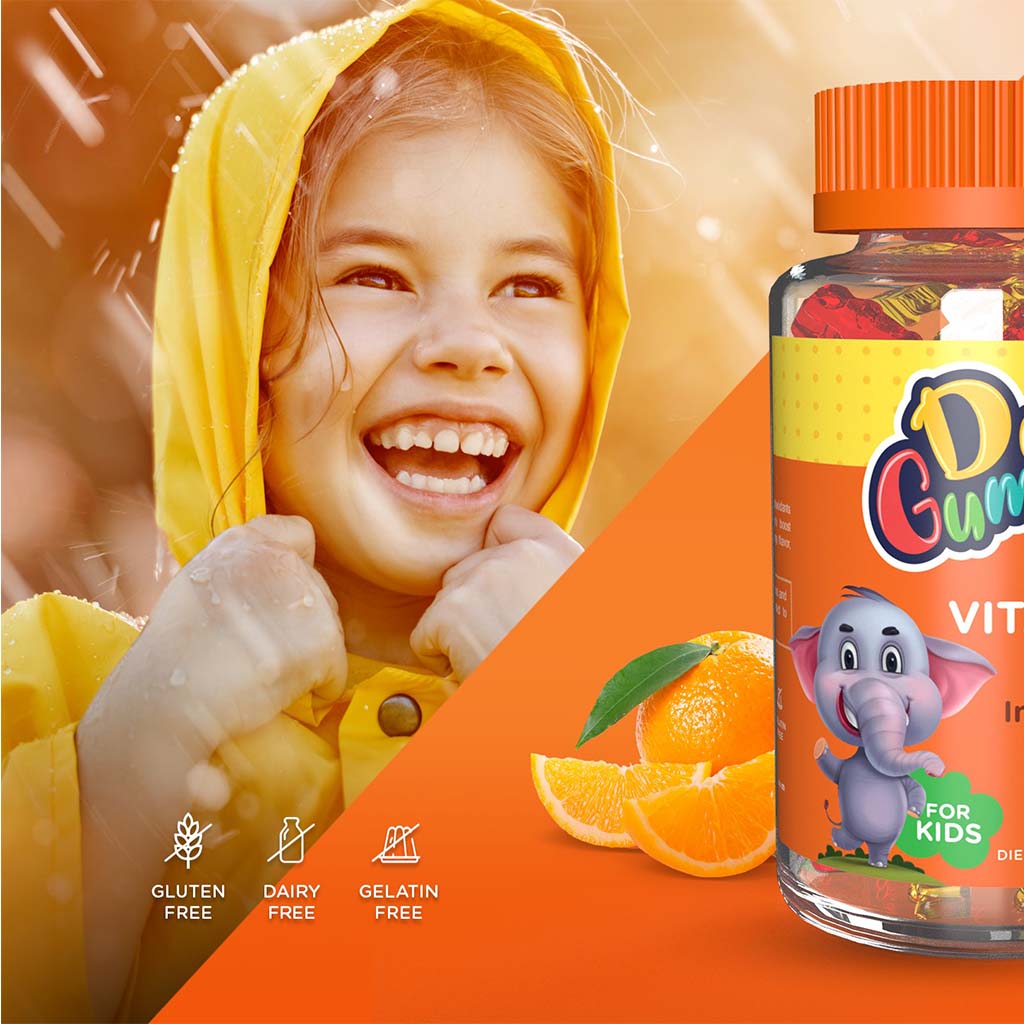 Dr. Gummies Vitamin C Immunity Booster Gummies For Kids, Pack of 60's - Easy Pharmacy LLC