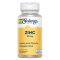 Solaray Zinc 50 Mg Chelated Veg Capsules 100 Count