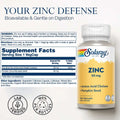 Solaray Zinc 50 Mg Chelated Veg Capsules 100 Count