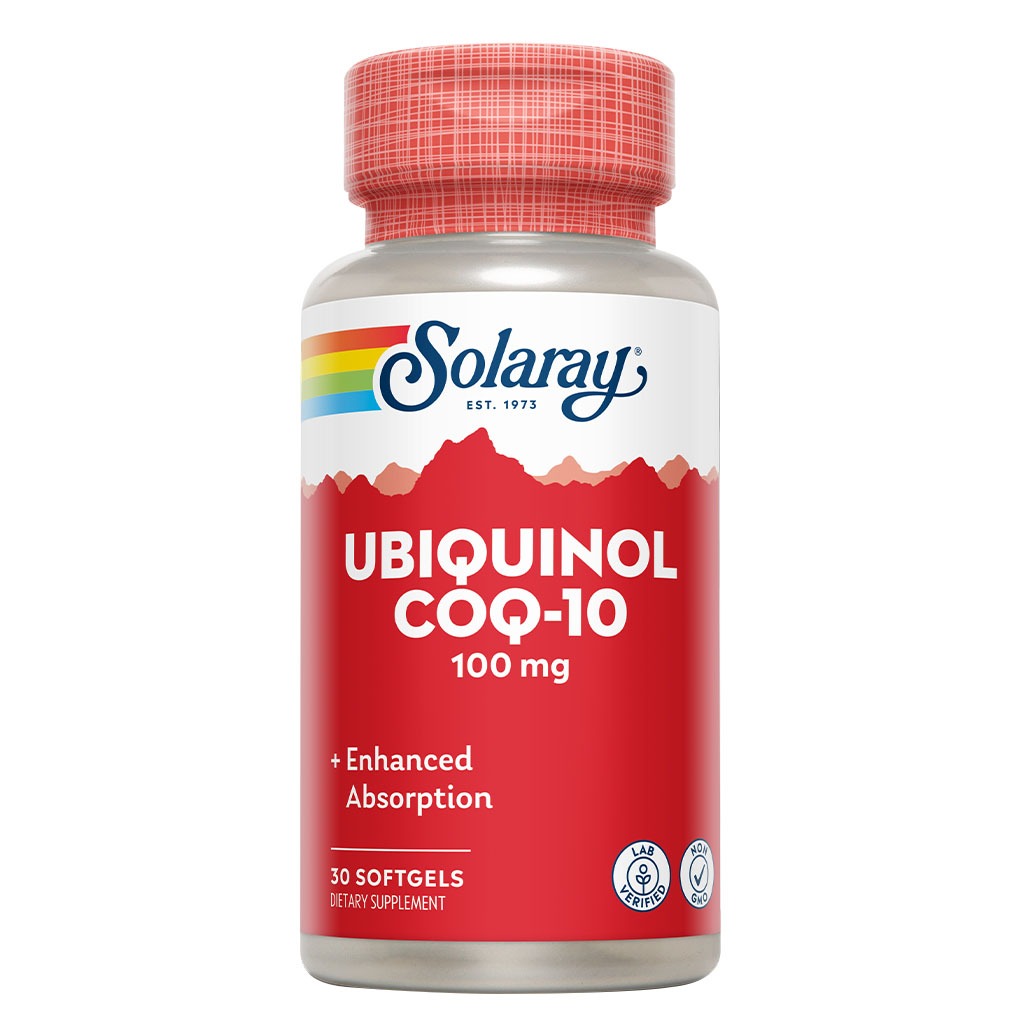 Solaray Ubiquinol CoQ-10 100 mg Softgel 30's - Easy Pharmacy LLC