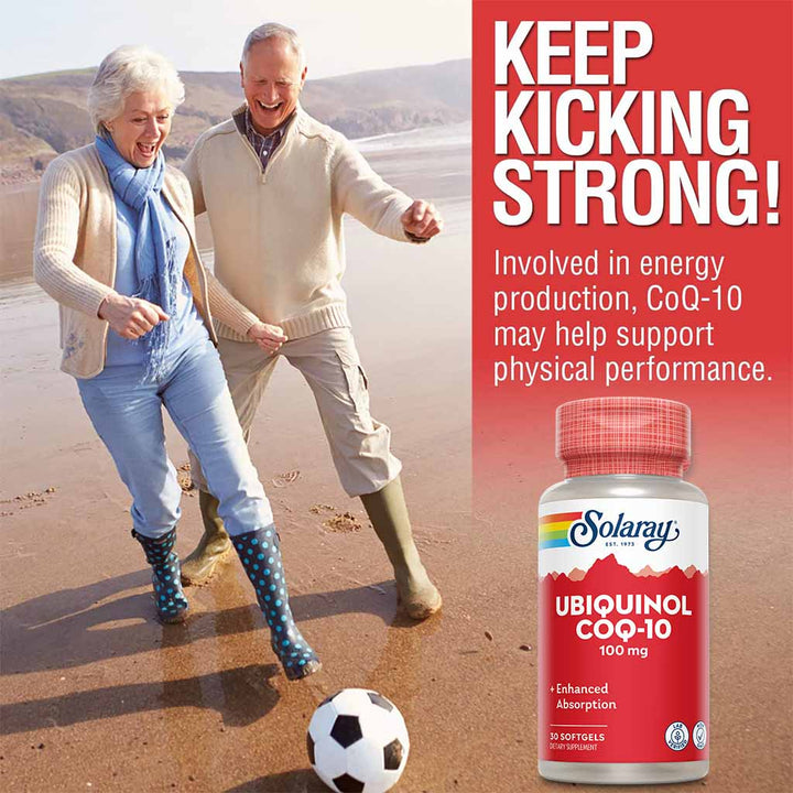 Solaray Ubiquinol CoQ-10 100 mg Softgel 30's - Easy Pharmacy LLC
