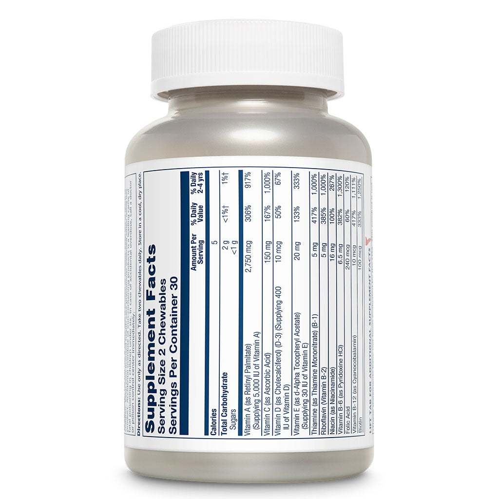 Solaray Kids Vitamins & Minerals Chewables, Pack of 60's - Easy Pharmacy LLC