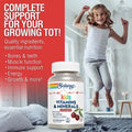 Solaray Kids Vitamins And Minerals Chewables Pack Of 60 Black Cherry Flavor