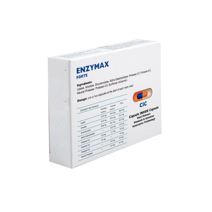 Enzymax Forte Capsules 20's - Easy Pharmacy LLC