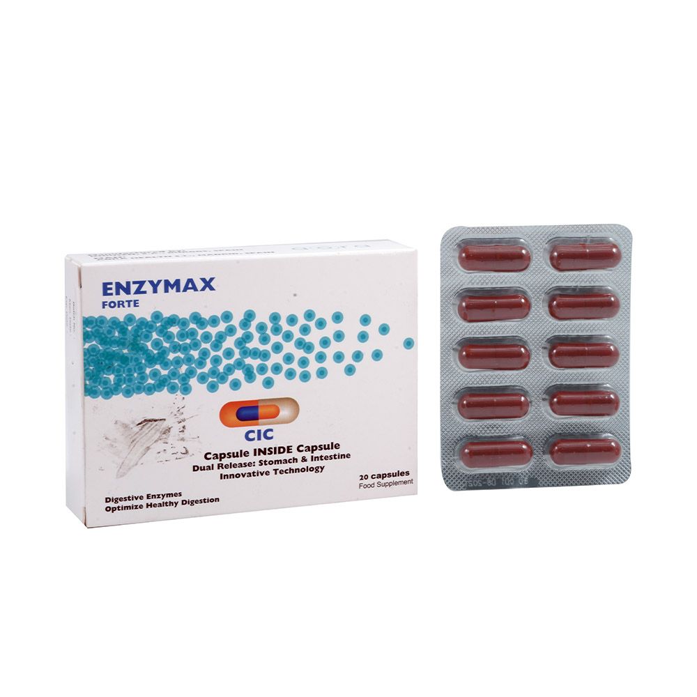 Enzymax Forte Capsules 20's - Easy Pharmacy LLC