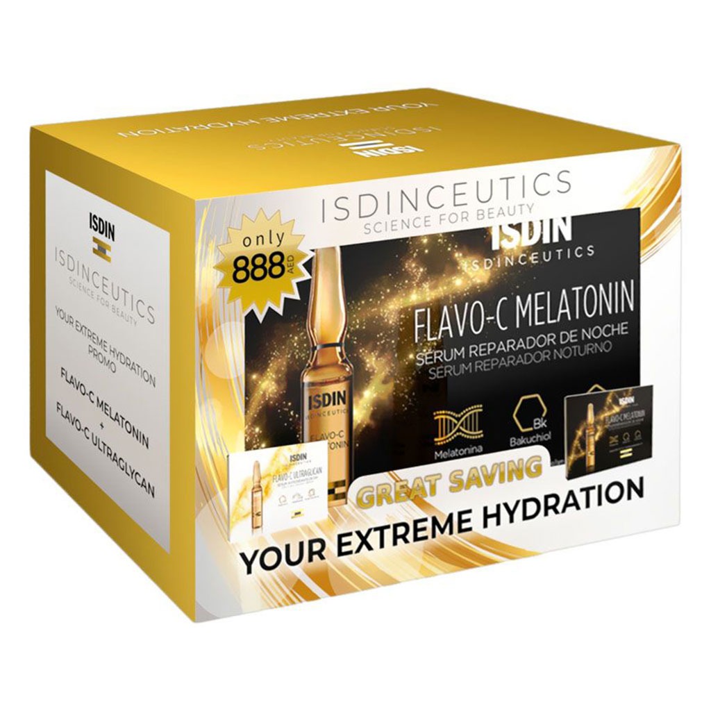 Isdin Your Extreme Hydration Flavo-C Ultraglican Pack PROMO - Easy Pharmacy LLC