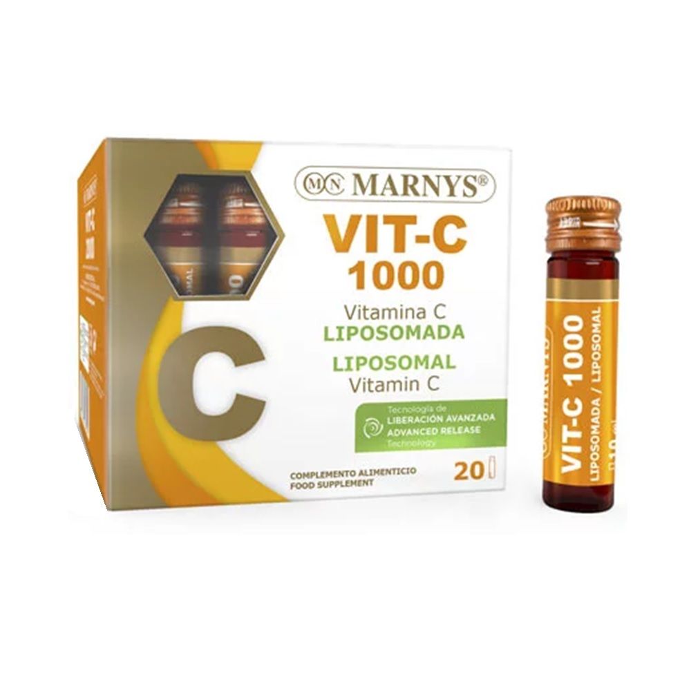 Marny's Liposomal Vit-C 1000 mg Oral 10 mL Vials 20's - Easy Pharmacy LLC