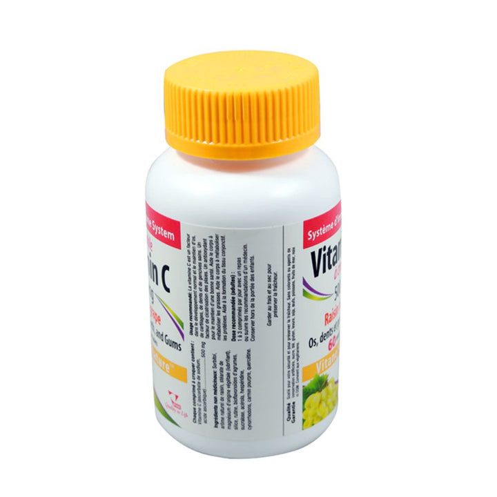 Vitane's Nature Vitamin C 500 mg Grape Chewable Tablets 60's - Easy Pharmacy LLC