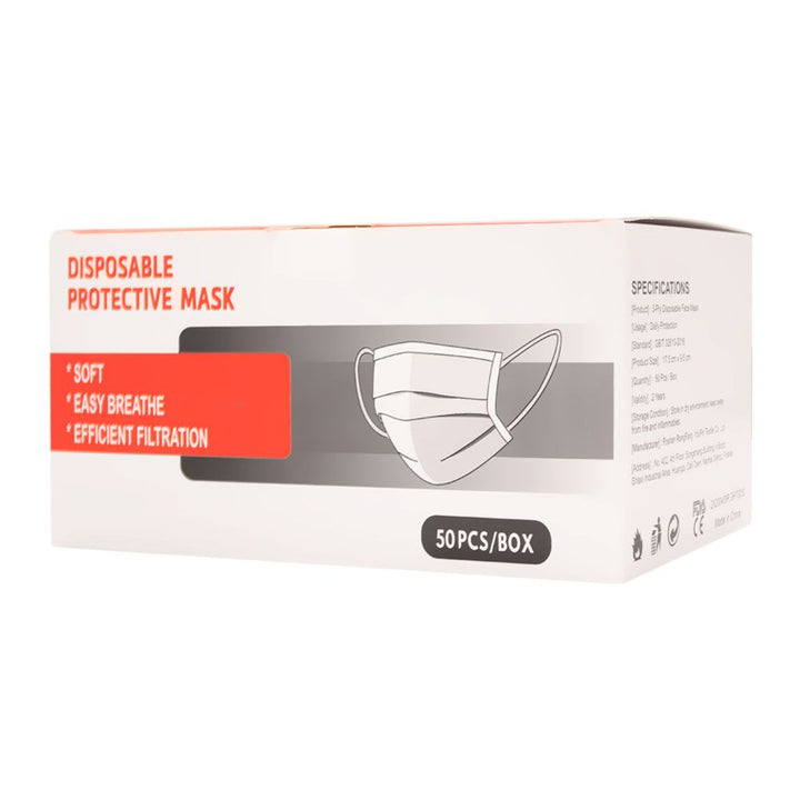 Rukai Disposable Medical Face Mask 50's - Easy Pharmacy LLC