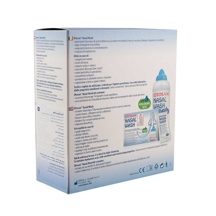 Otosan Nasal Wash Kit 30 mL 1's + Sachets 30's