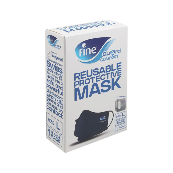 Fine Guard Comfort Reusable Protective Mask Large 1's - Easy Pharmacy LLC