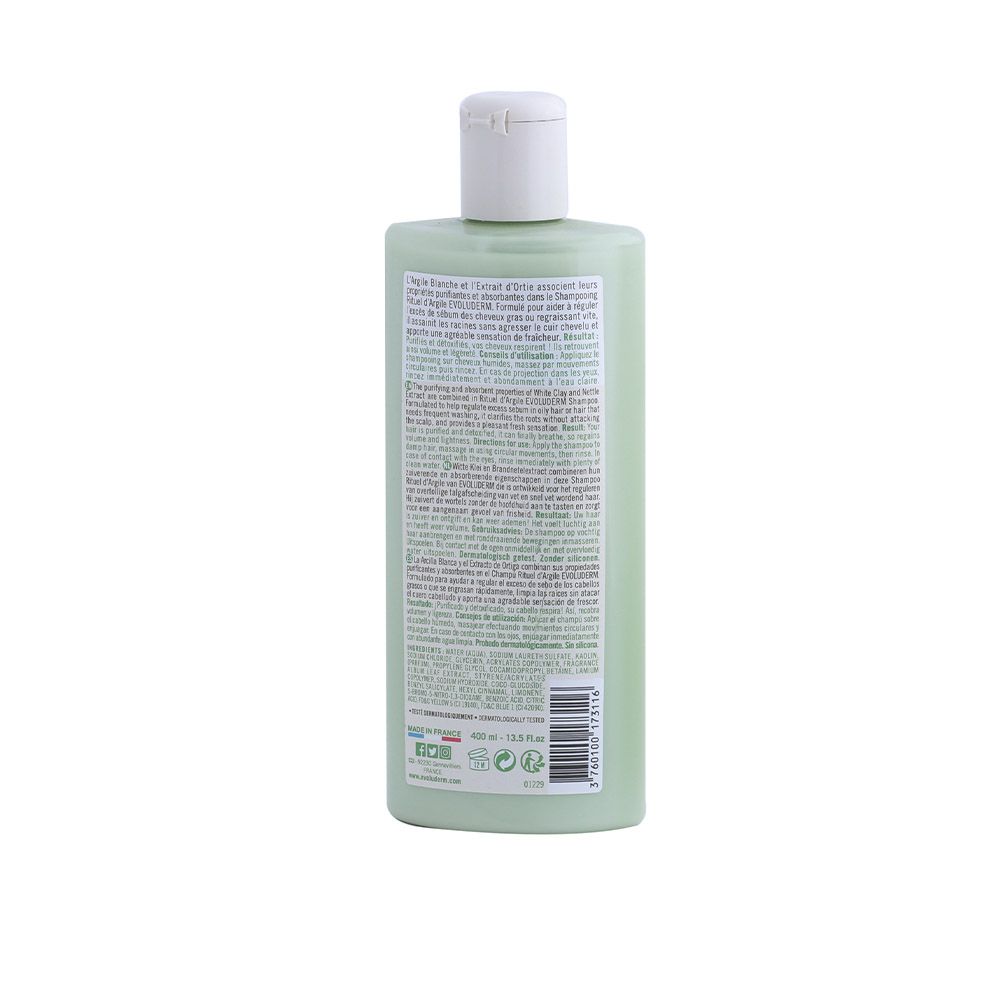 Evoluderm Rituel D'Argile Purifying Shampoo 400 mL - Easy Pharmacy LLC