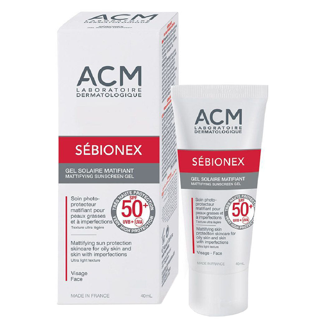 ACM Sebionex SPF50+ Mattifying Sunscreen Gel 40ml - Easy Pharmacy LLC
