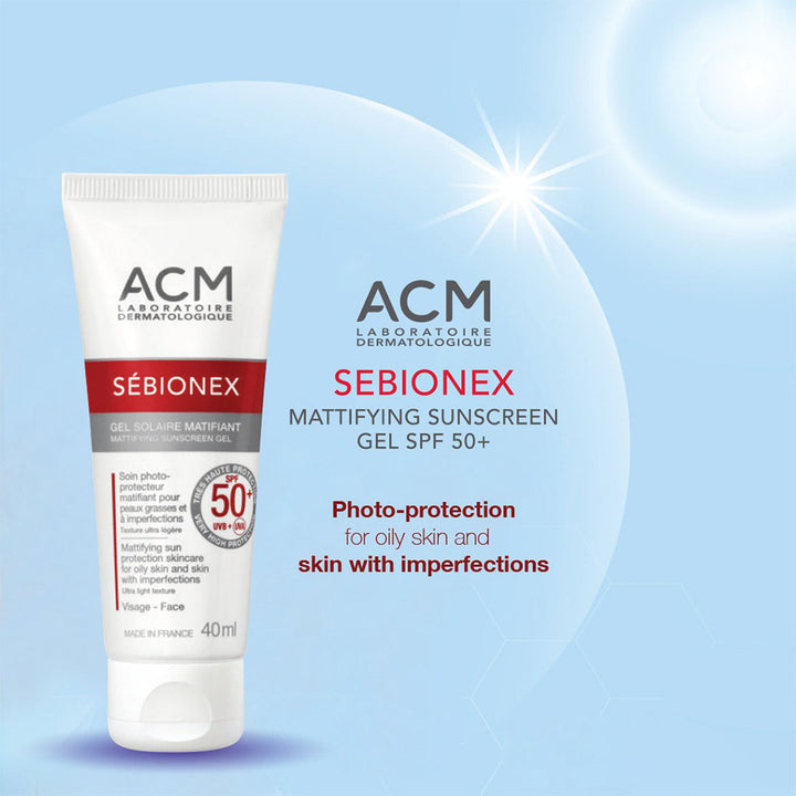 ACM Sebionex SPF50+ Mattifying Sunscreen Gel 40ml - Easy Pharmacy LLC