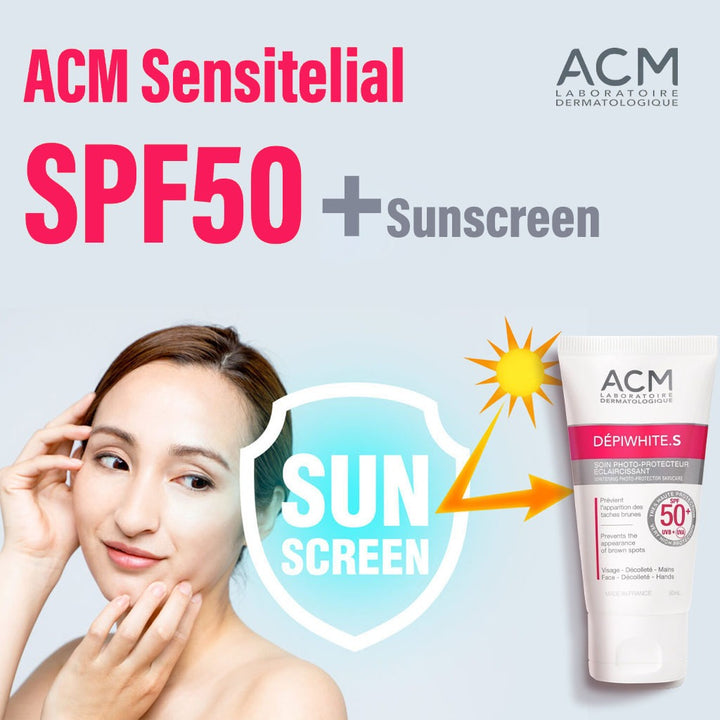 ACM Depiwhite S SPF50+ Whitening Skin Care Cream 50ml - Easy Pharmacy LLC