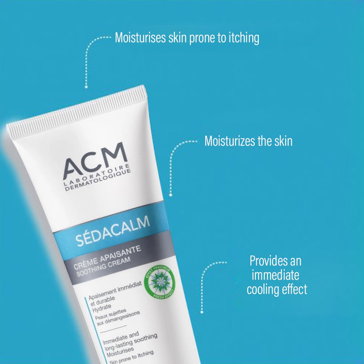 ACM Sedacalm Soothing Anti-itch Cream For Skin Prone To Itching 120ml - Easy Pharmacy LLC