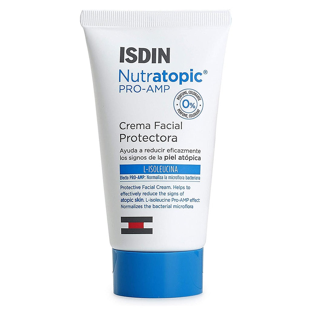 Isdin Nutratopic Pro-AMP Emollient Facial Cream 50 mL - Easy Pharmacy LLC