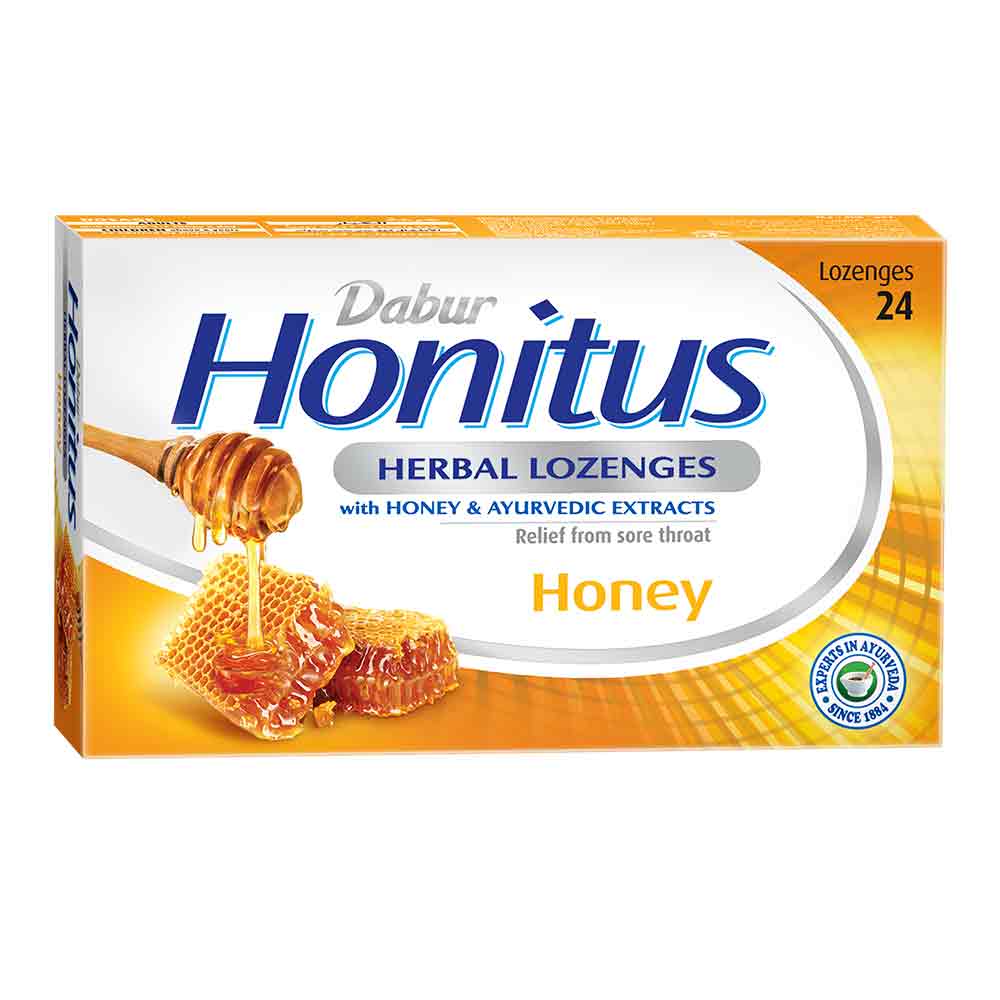 Dabur Honitus Herbal Lozenges Honey 24's - Easy Pharmacy LLC