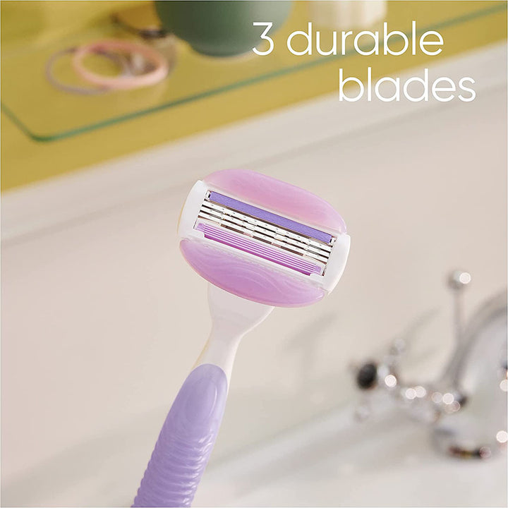 Gillette Venus Comfortglide Breeze Women's Razor Blade Refills, Pack of 4's - Easy Pharmacy LLC