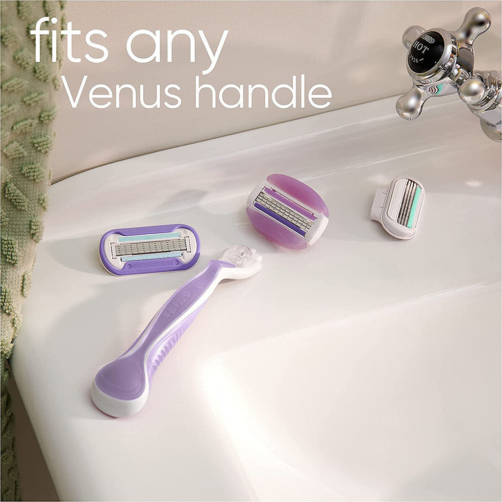 Gillette Venus Comfortglide Breeze Women's Razor Blade Refills, Pack of 4's - Easy Pharmacy LLC
