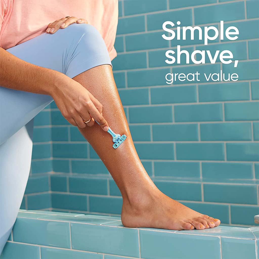 Gillette Simply Venus 2 Blade Women's Disposable Razor For Smooth & Close Shave, Pack of 4's - Easy Pharmacy LLC