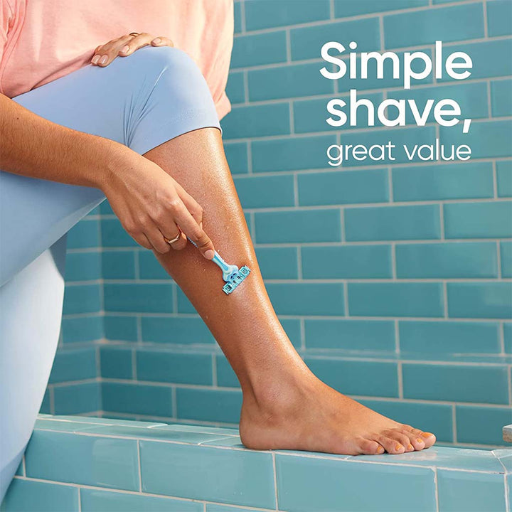 Gillette Simply Venus 2 Blade Women's Disposable Razor For Smooth & Close Shave, Pack of 4's - Easy Pharmacy LLC