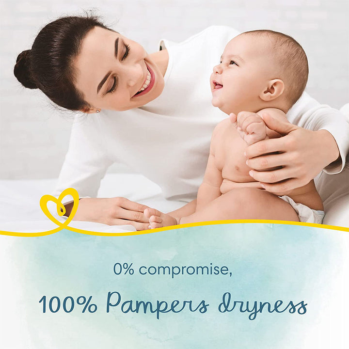 Pampers Pure Protection Premium Cotton Newborn Baby Diapers, Size 1, 2-5Kg, Pack of 50's - Easy Pharmacy LLC