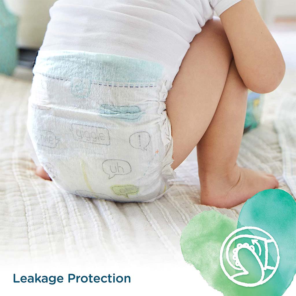 Pampers Pure Protection Premium Cotton Baby Diapers, Size 2, 4-8Kg, Pack of 39's - Easy Pharmacy LLC